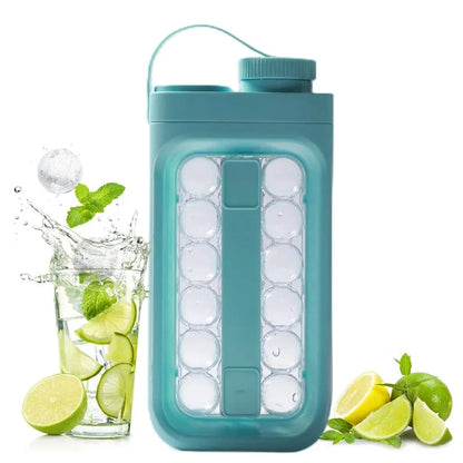 2-in-1 Portable Quick Release Ice Ball Maker