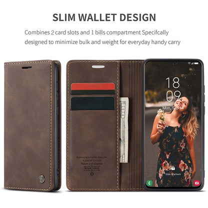 Retro Wallet Case For Galaxy S22 5G