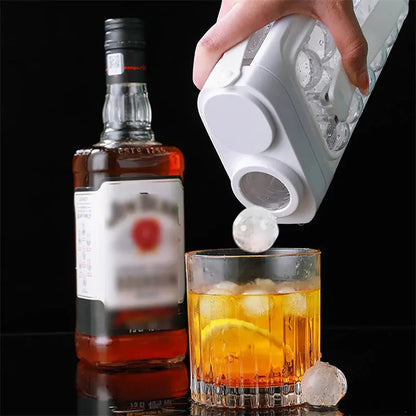 2-in-1 Portable Quick Release Ice Ball Maker