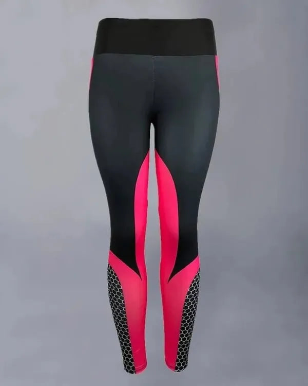 Colorblock Butt Lifting High Waist Sports Leggings