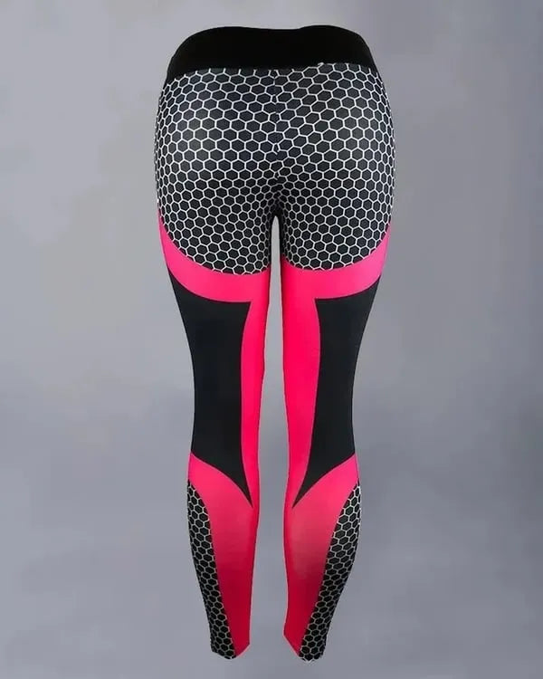 Colorblock Butt Lifting High Waist Sports Leggings