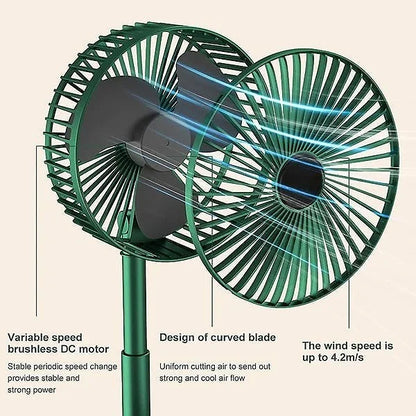 Telescopic Folding Fan