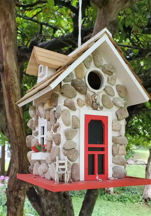 Stone Cottage Bird House