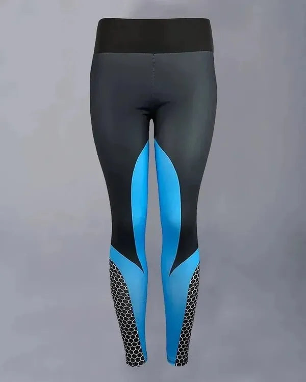 Colorblock Butt Lifting High Waist Sports Leggings